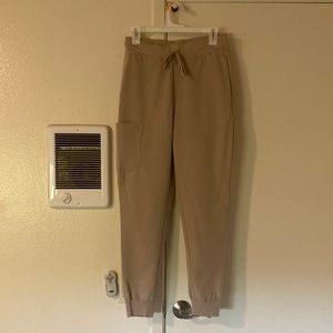 Mandala Khaki Scrub Joggers